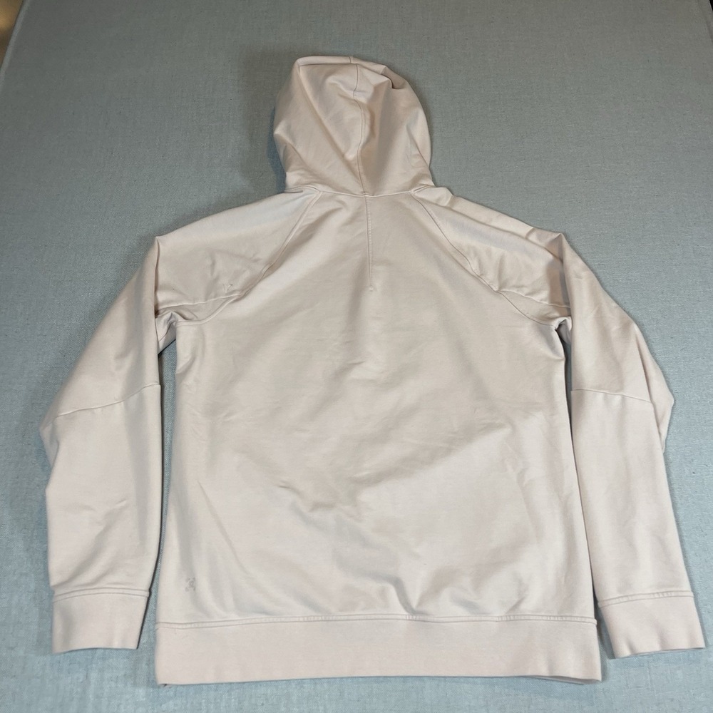 Lululemon City Sweat Hoodie Mens‎ Medium Pink Performance Pullover French Terry - Picture 6 of 9
